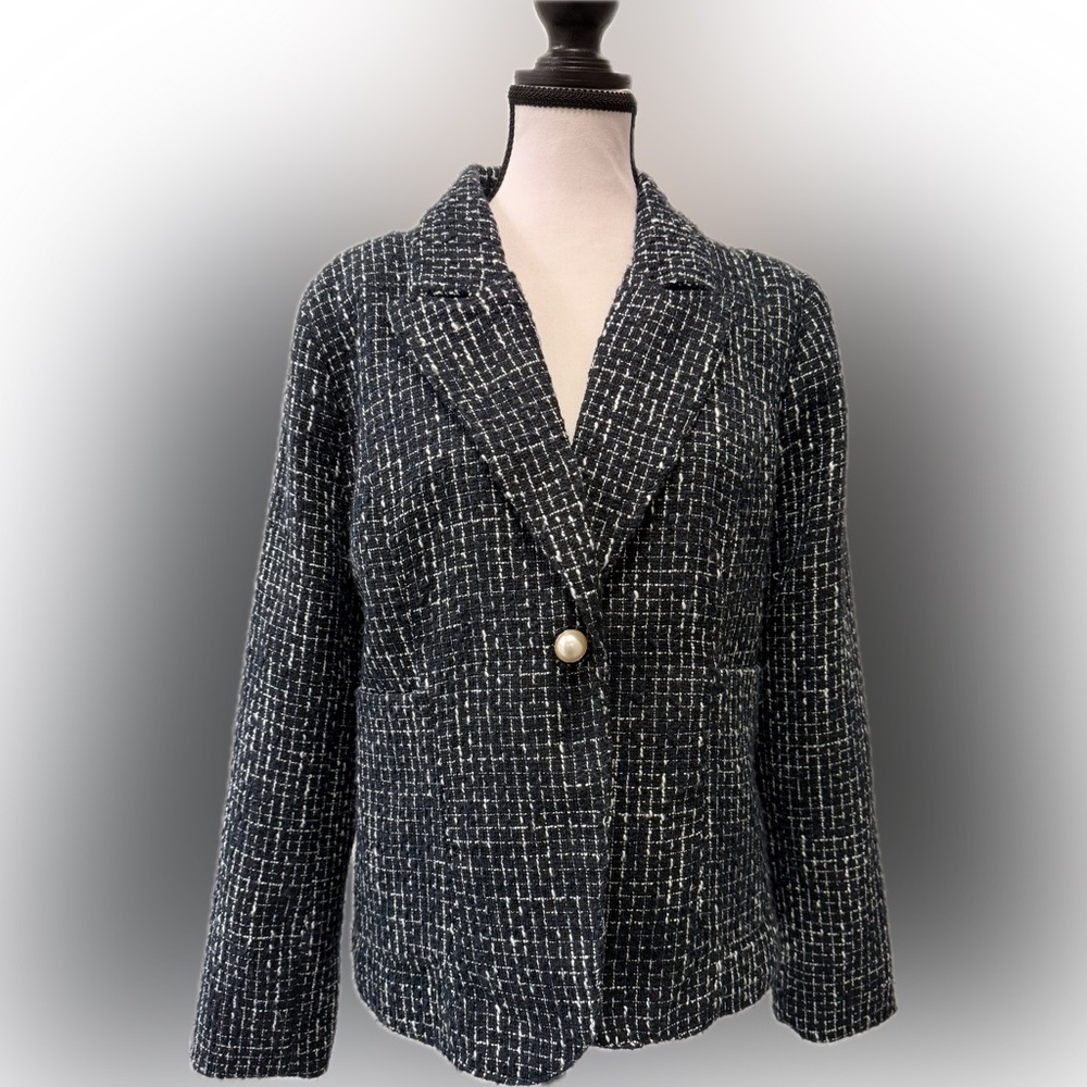 AUTRES FILLES tweed boucle jacket